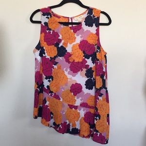 NWOT Floral Top